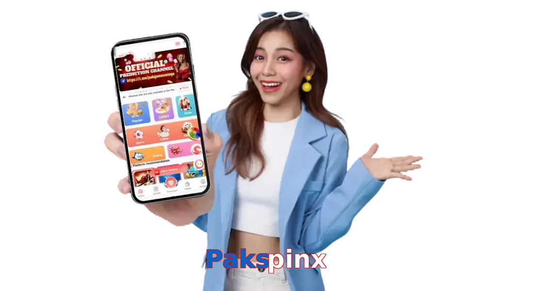 Pakspinx game app for Pakistan players