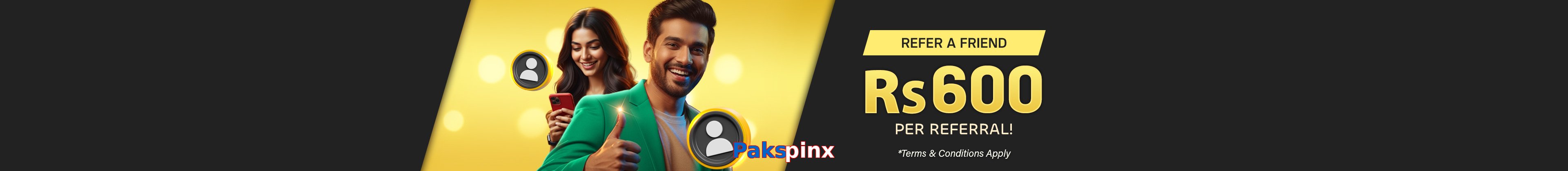 Pakspinx game app for Pakistan players